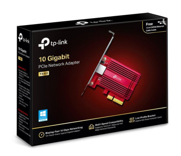 TP-Link TX401 (100/1000Mbit/10Gbit) - 609980 - zdjęcie 4